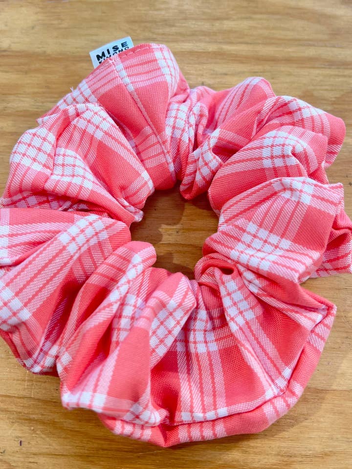 Ookii (Big) Palaka Scrunchum for wholesale by Mise Kimono