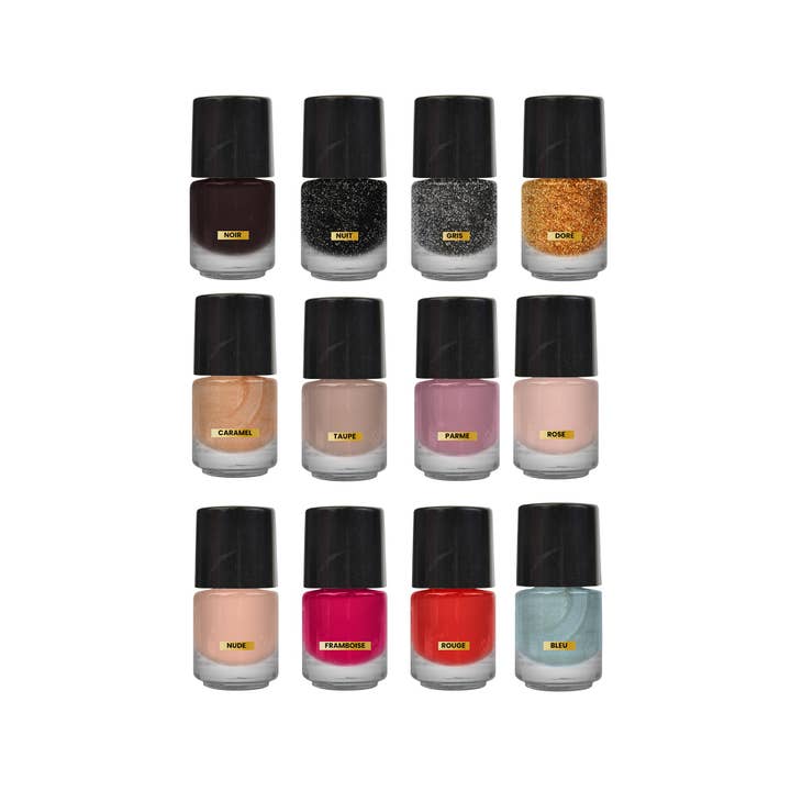 FRENCH TENDANCE - Wholesale Nail Polish Set - Set of 12 nail polishes 7 ml - FRENCH TENDANCE1