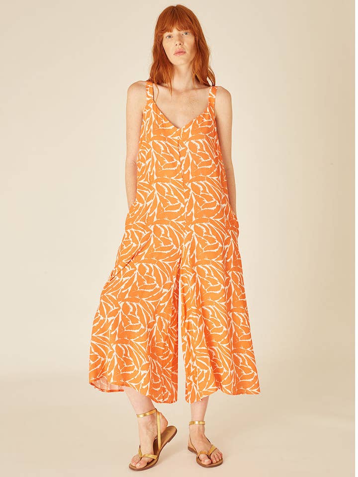 CORAL BRUSH PLAYSUIT for wholesale by Pepaloves