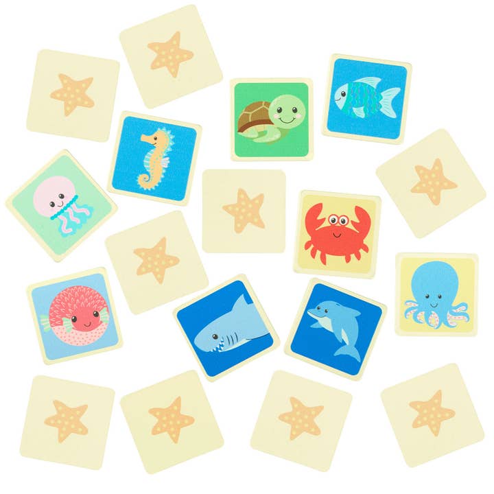 Sea Life Memory Game for wholesale by Orange Tree Toys