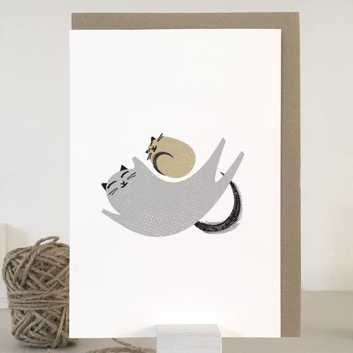 Cat Dad Card | Father's Day Card | Cat Husband Card for wholesale by Purpose & Worth etc