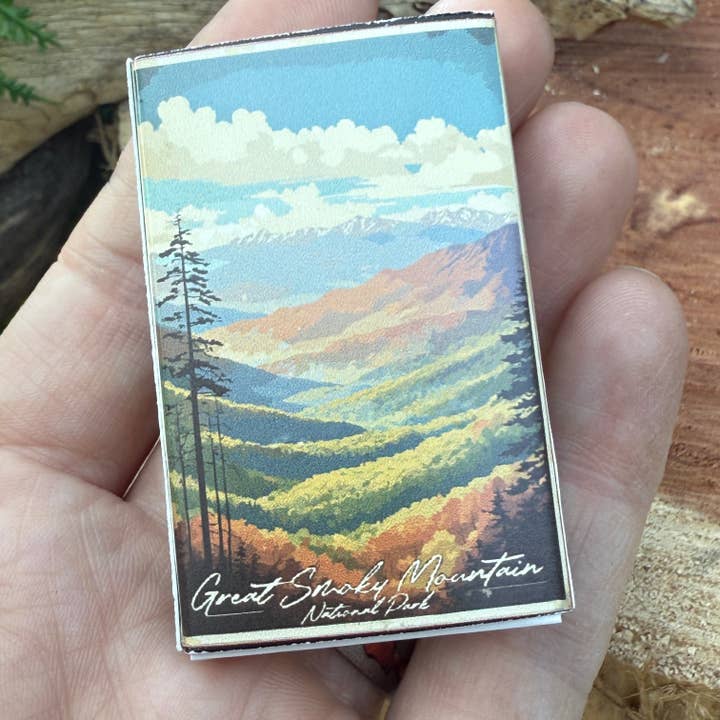 Great Smoky Mountains Vintage-looking Matchboxes for wholesale by National Parks and Beyond