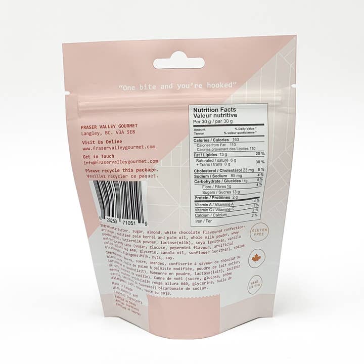 Fraser Valley Gourmet Ltd. - Wholesale Chocolate Covered Sweets - Caramel Crunch - Candy Cane1