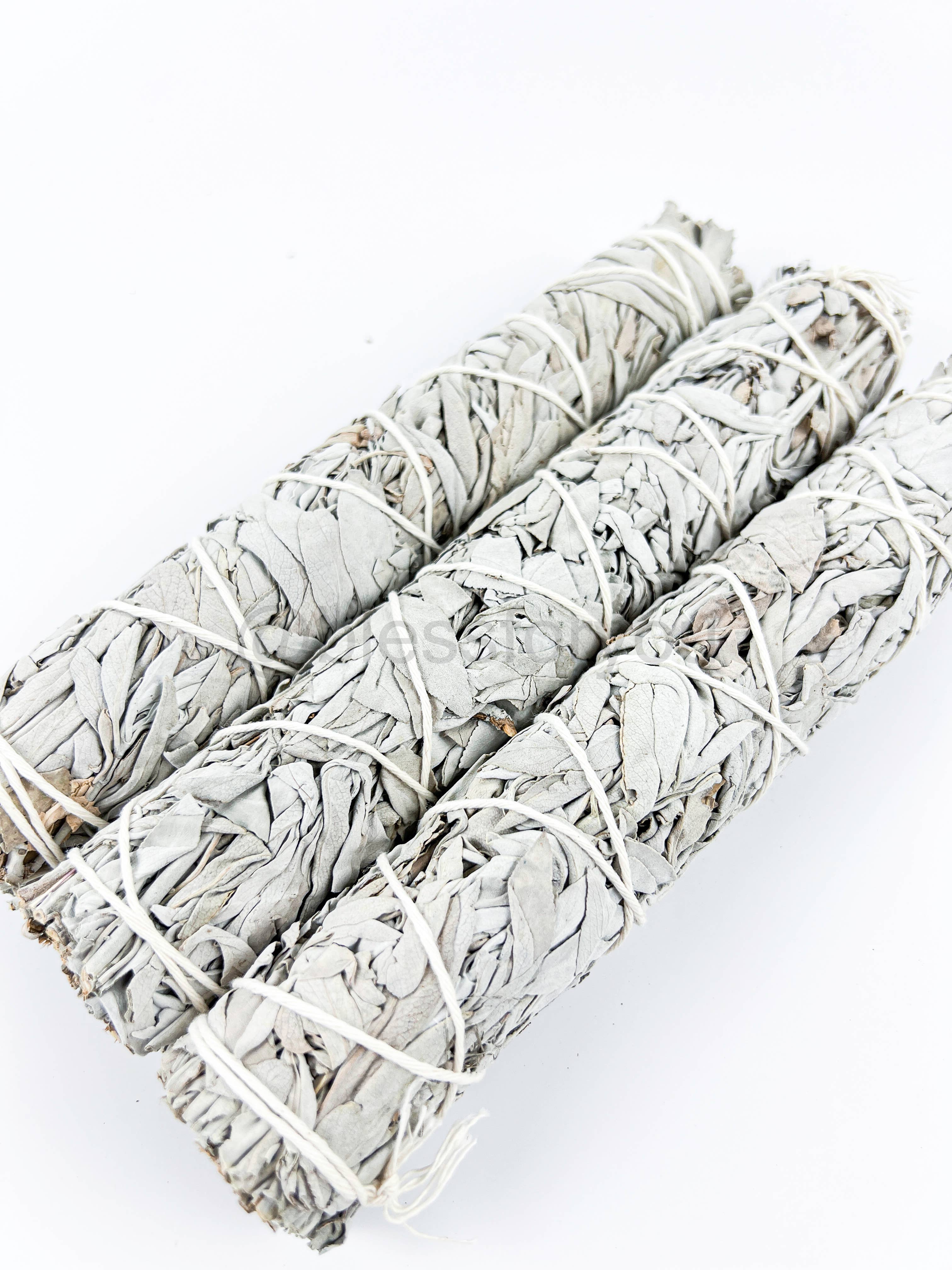 GREENROOTS USA LLC - Wholesale Sage Bundle - White Sage Smudge Stick 9" Jumbo HoUSe Cleansing Energy6