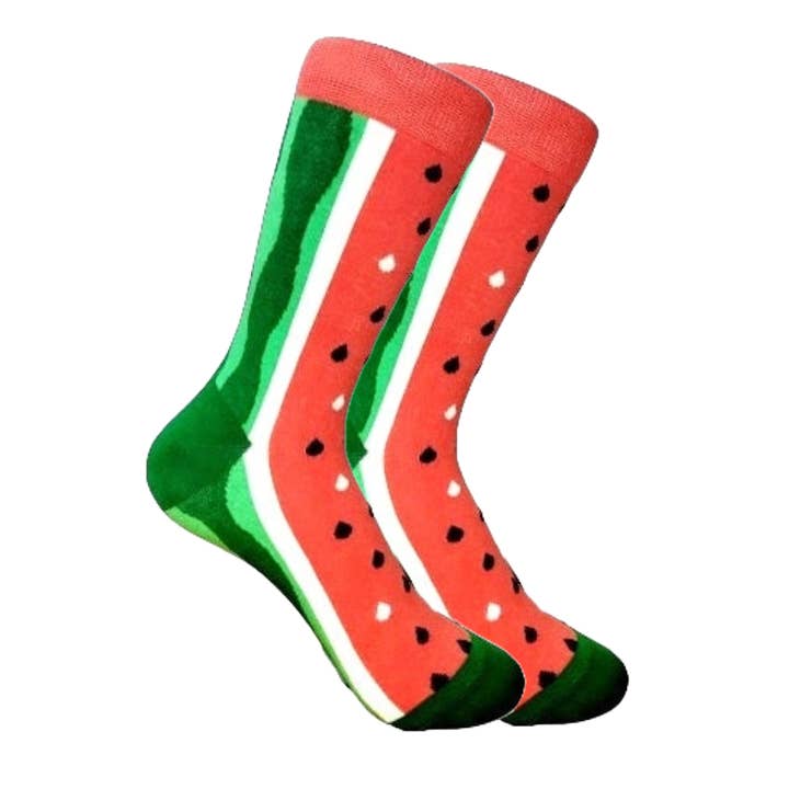 Juicy Watermelon Socks for wholesale by Sock Panda