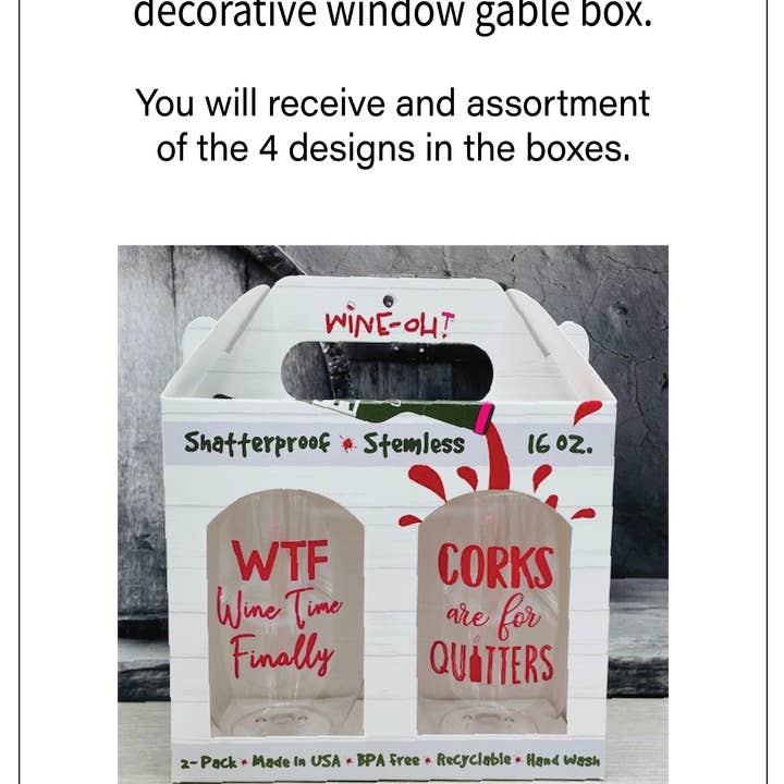 Wine-Oh! - Wholesale Wine Glass - SOUTHERN SAYINGS Tritan Unbreakable Stemless Wine Tumblers3