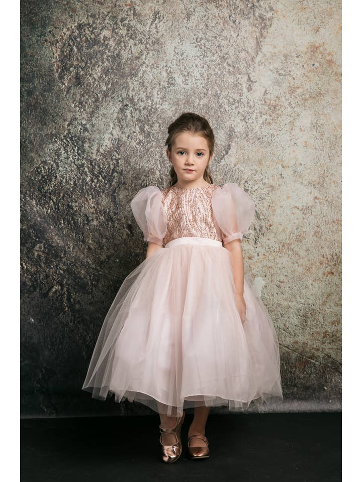 Petite Adele - Wholesale Dress - Kids - Valentina Designer Dress