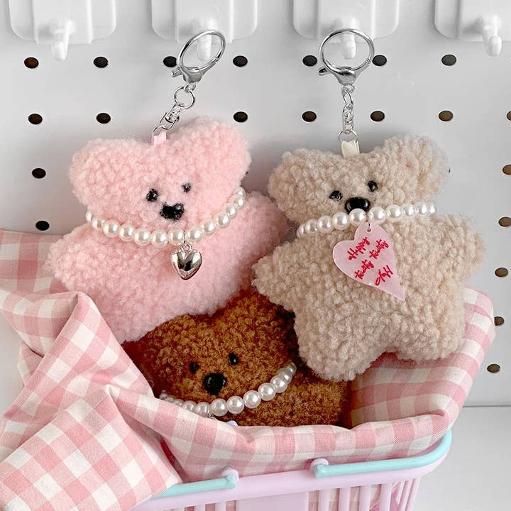 K-Wonderland - Wholesale Keychain – Women's - DIY Teddy Bear Keychain Decoration Kit3