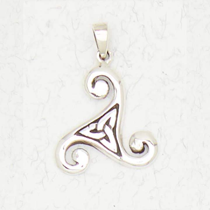 Sterling Silver Pendant – Talisman of the Sacred Three for wholesale by Nirvana LLC