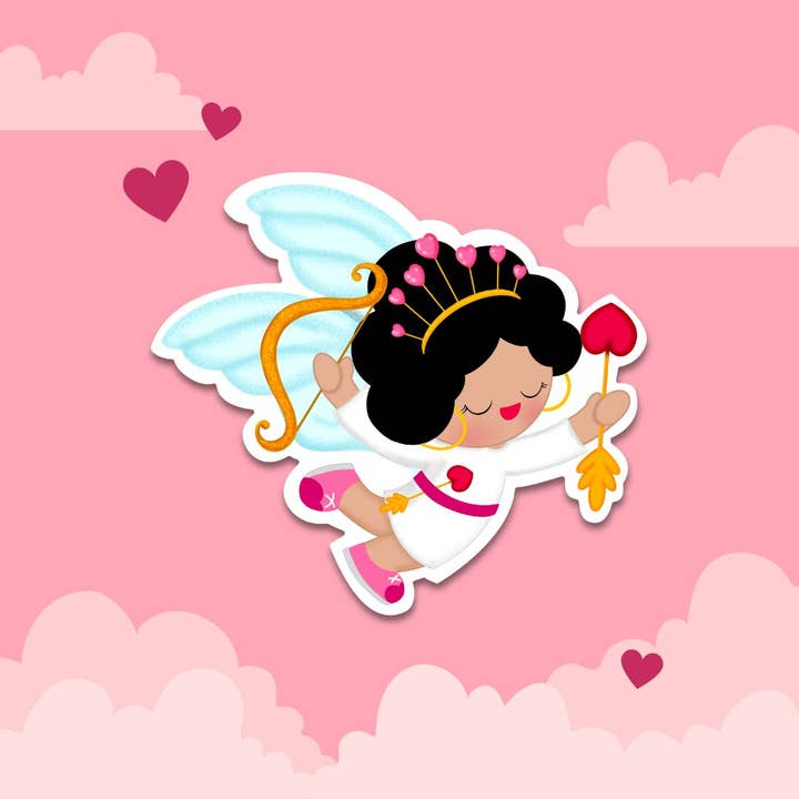 Bow & Arrow Claudia Mija Cupid Bonitas Die Cut for wholesale by Hola Mijas Bonitas