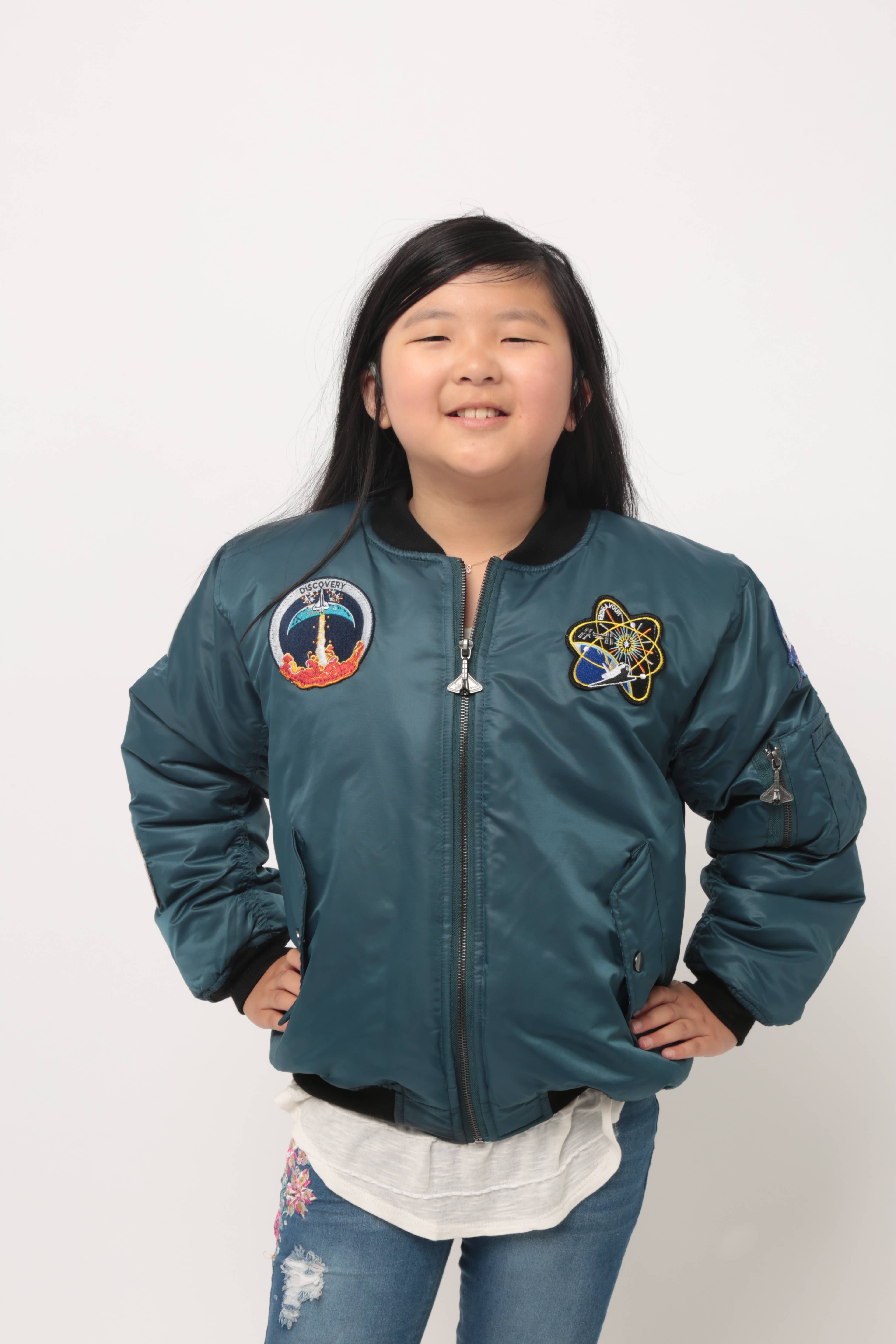 Up And Away - Wholesale Jacket - Kids - Space Shuttle Jacket - Blue2