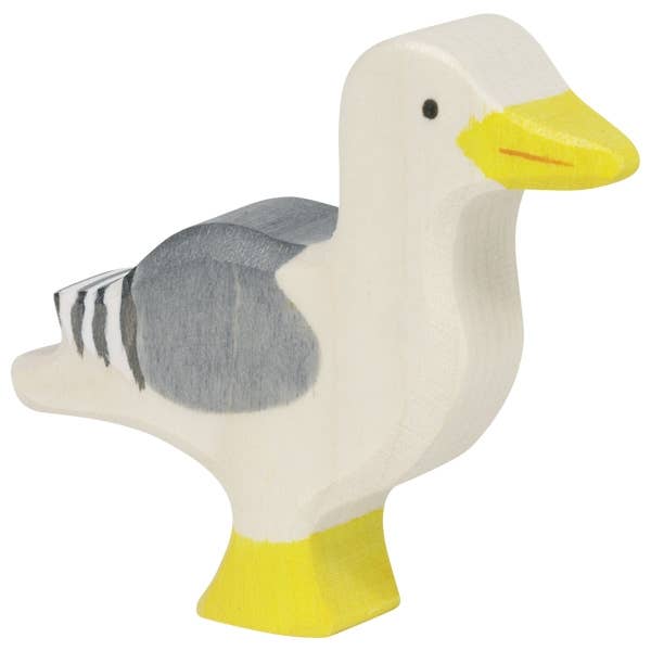 Hello! Playdough! – wholesale Wood toy – Child – Holztiger Wooden British Birds | Ducks | Blue Tit | Seagull7