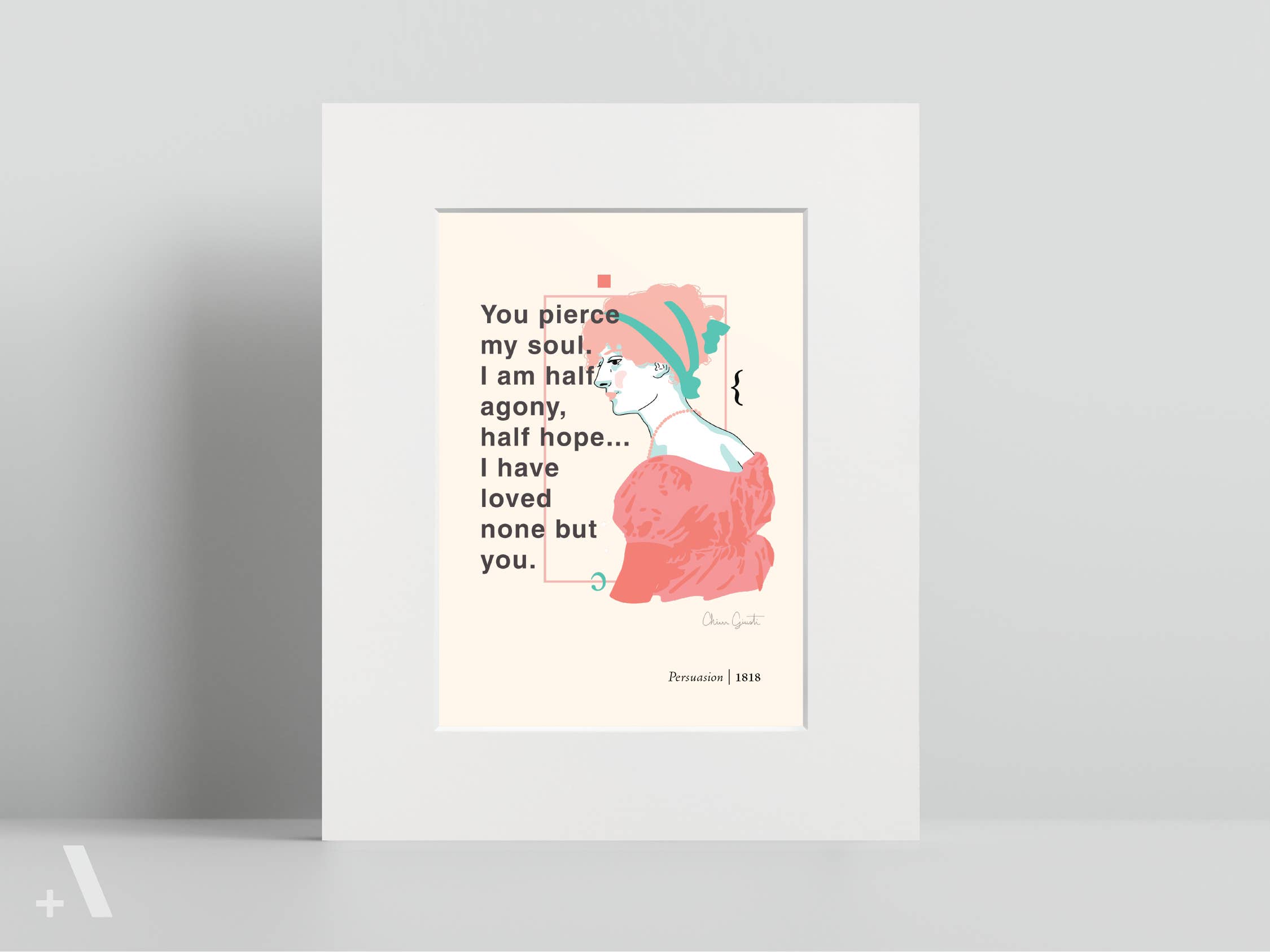 Addvent - Wholesale Art Print - Jane Austen Novels / Small Art Prints3