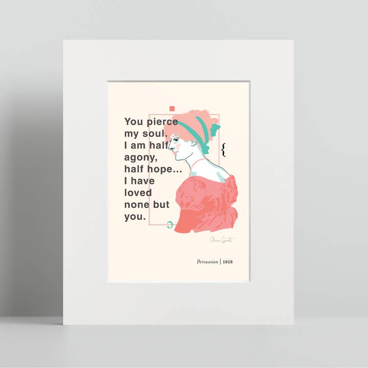 Addvent - Wholesale Art Print - Jane Austen Novels / Small Art Prints3