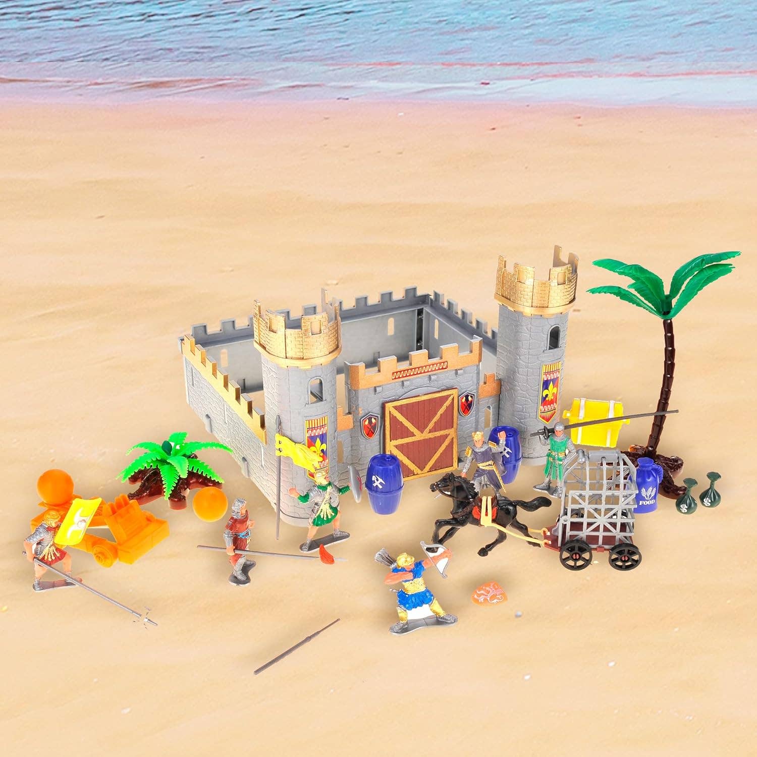 AZ Trading & Import (Toys, RC Toys & More) - Wholesale Toy Set - Kids - Medieval Castle Knight Action Figure Toy Army Playset4