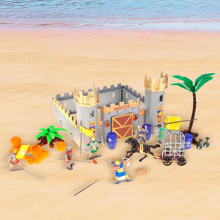 AZ Trading & Import (Toys, RC Toys & More) - Wholesale Toy Set - Kids - Medieval Castle Knight Action Figure Toy Army Playset4