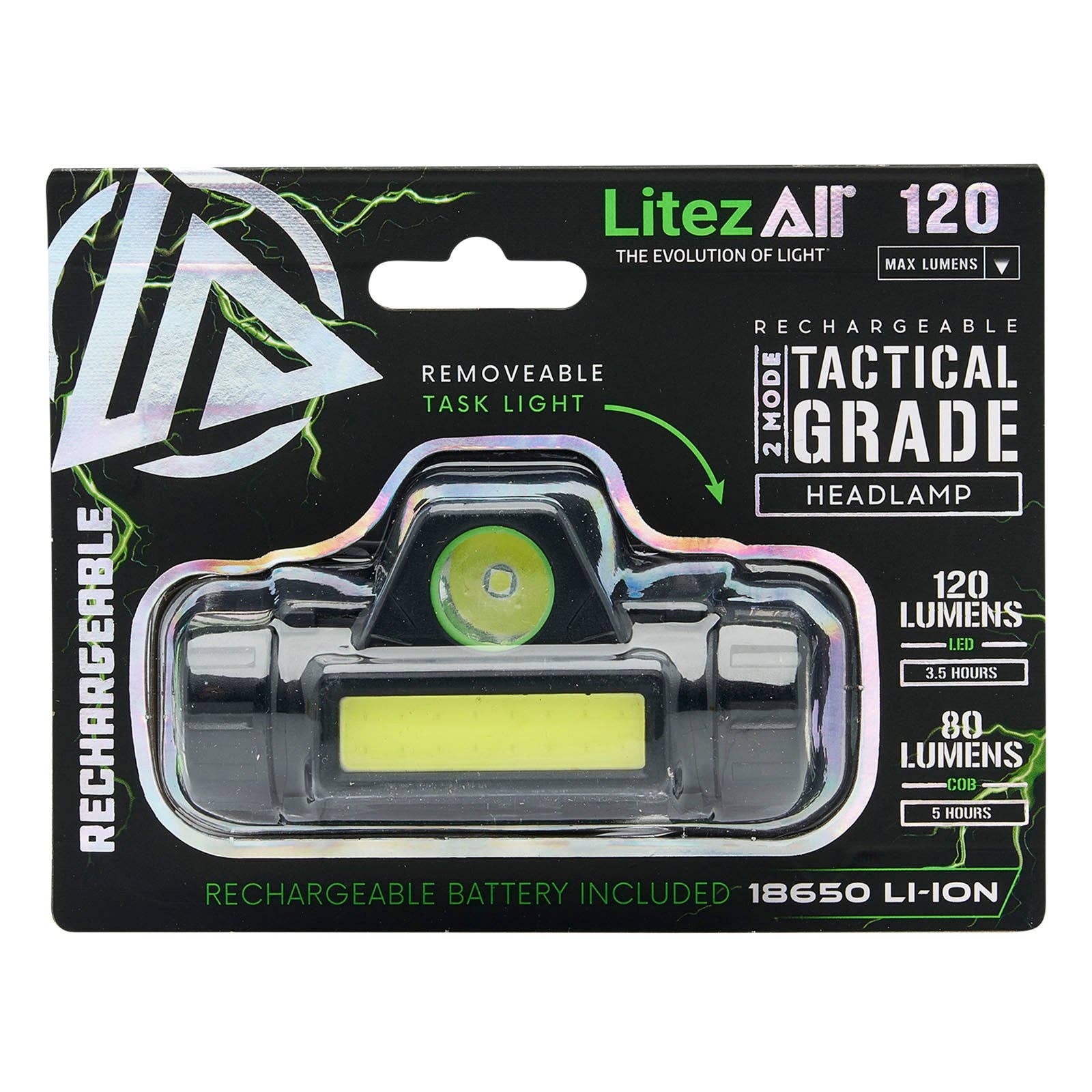 LitezAll - Wholesale Flashlight - LitezAll Rechargeable Dual Mode Headlamp17