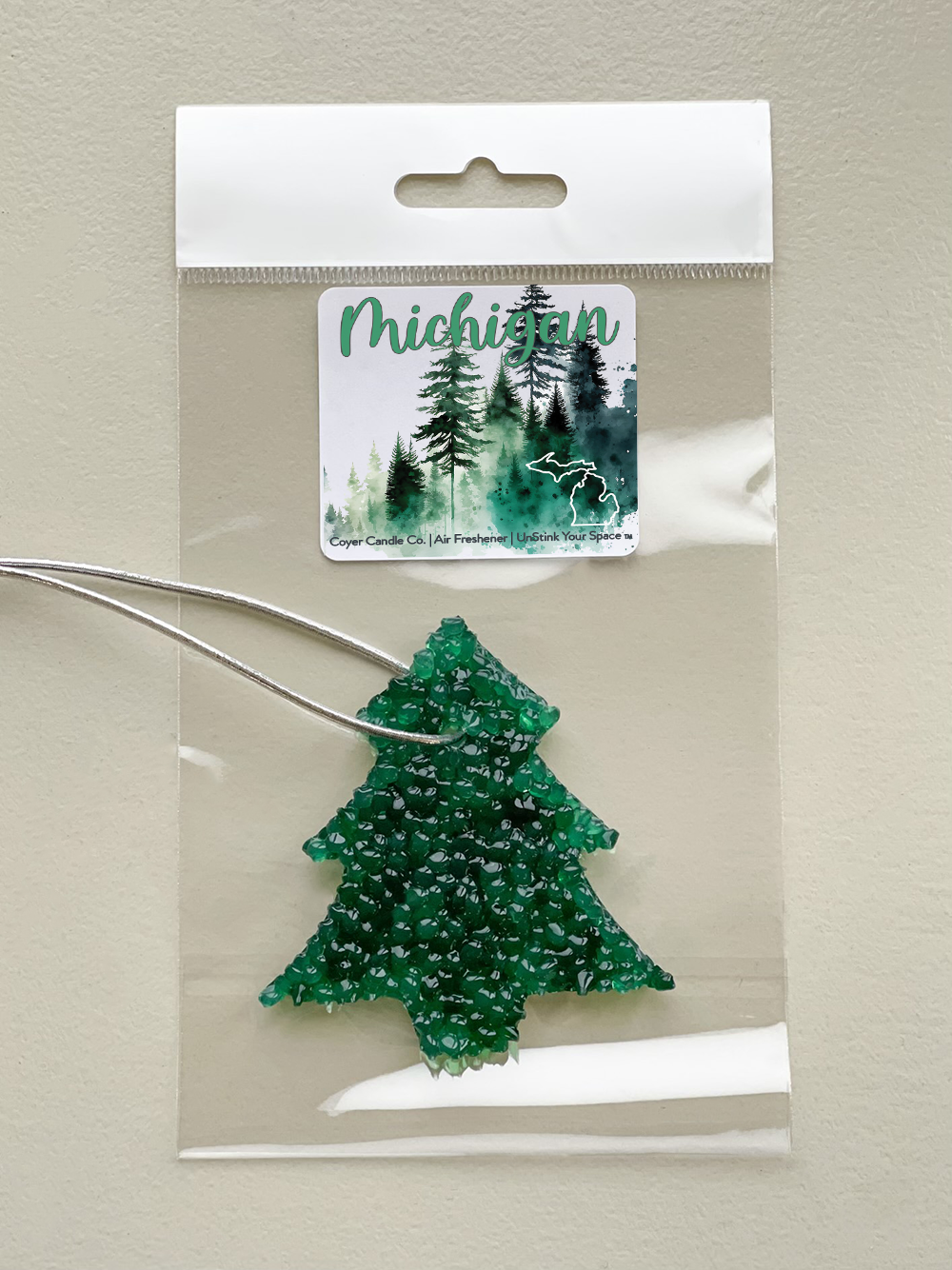 Coyer Candle Co. - Wholesale Car Freshener - Unisex - Air Fresheners- NEW Tree Line Collection "your state"1