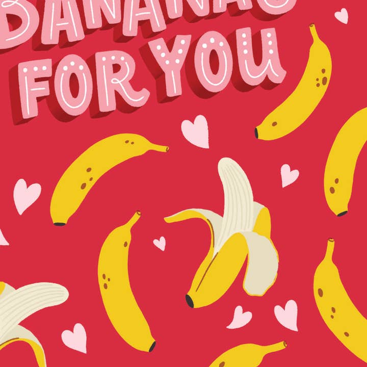 Molly Marie Pea - Vente Cartes de Saint-Valentin - Carte "Je suis fou de toi" – Amour fruité et drôle4