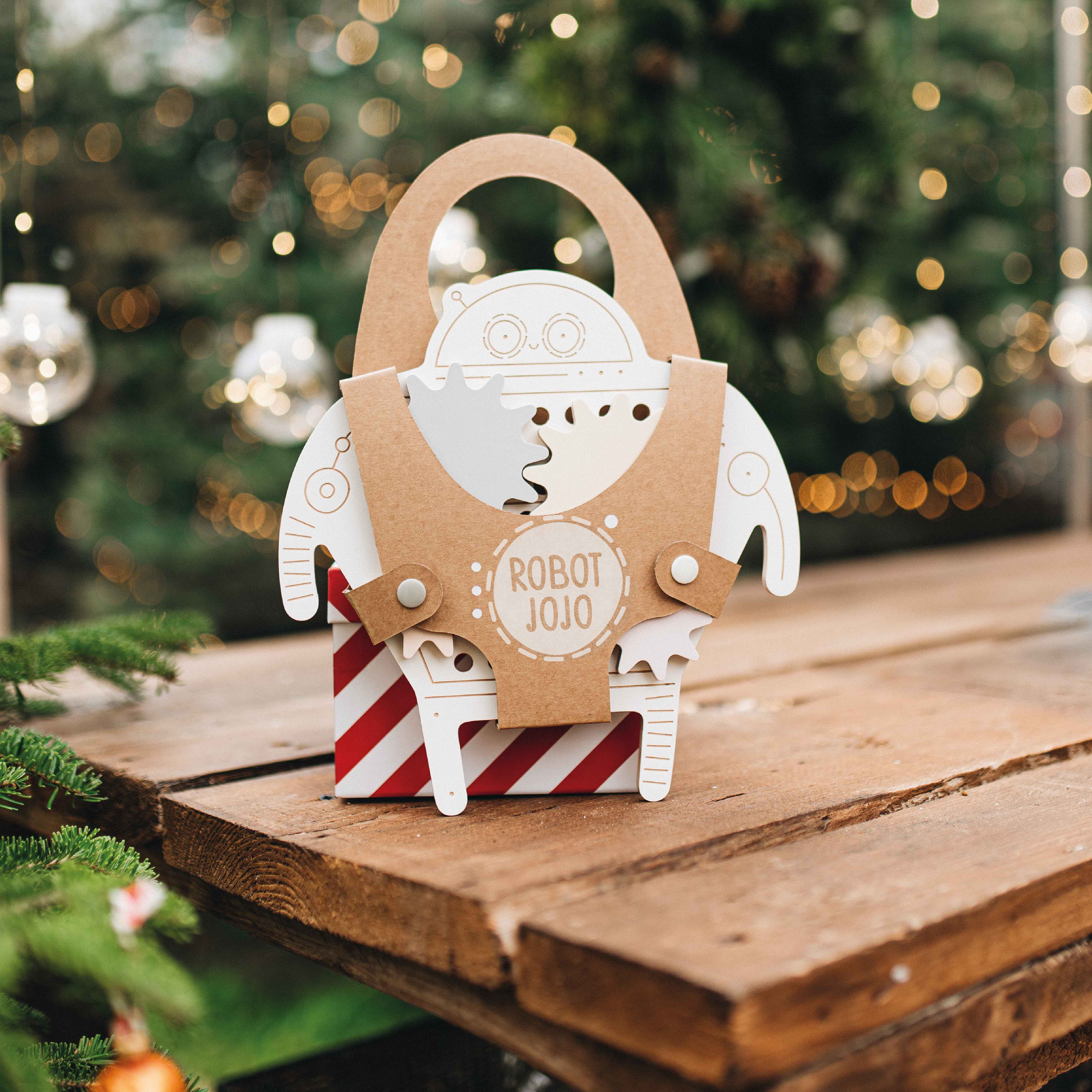 milin - Wholesale Classic Toy - Kids - Robot Jojo, wooden toy 0