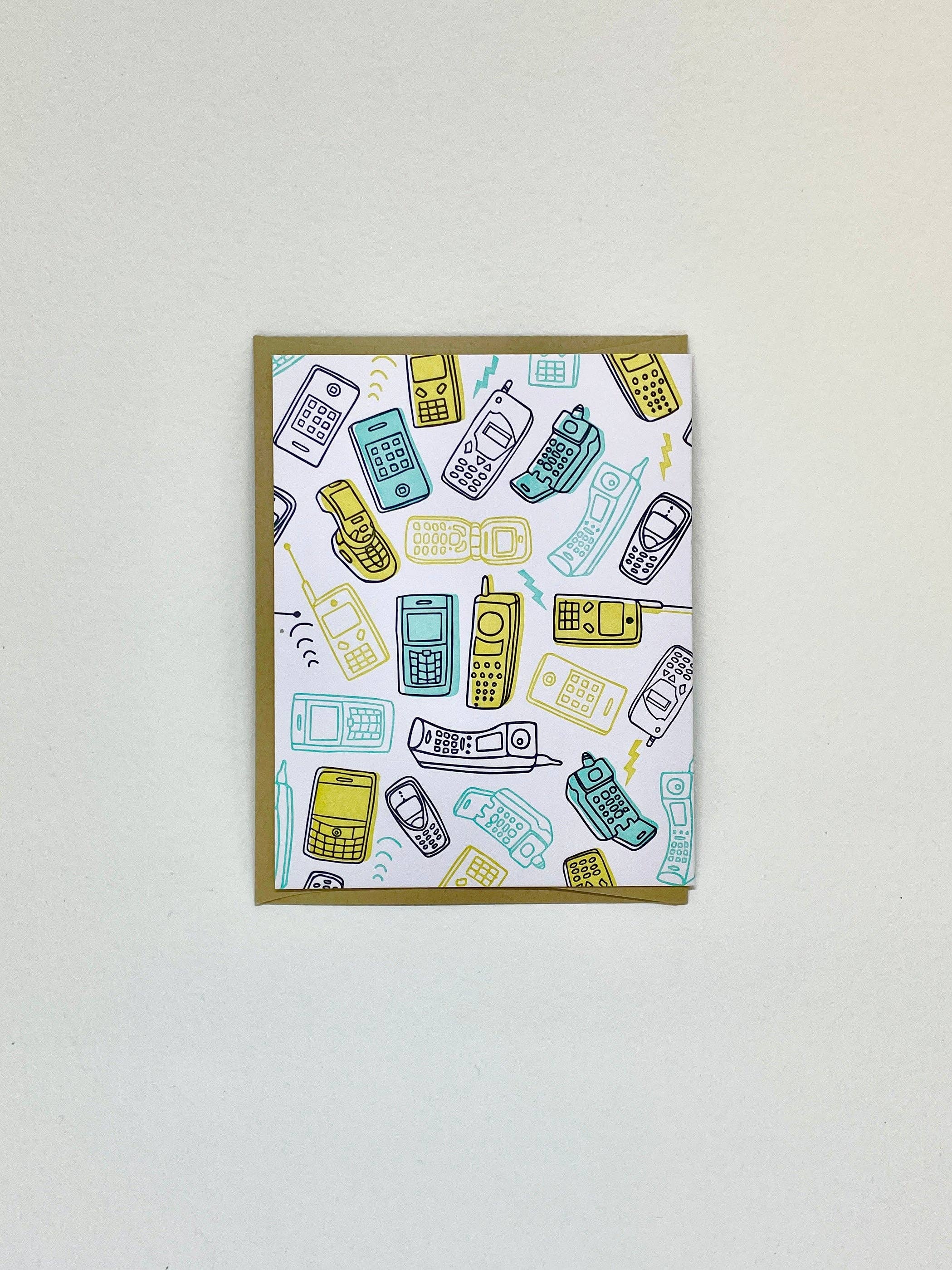 Big Wheel Press - Wholesale Everyday Greeting Card - Phones1