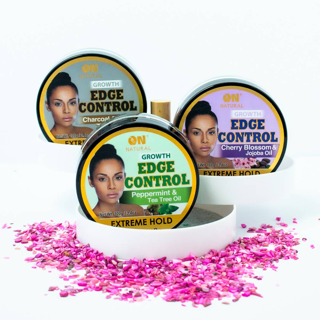 ON Natural USA - Wholesale Hair Styling Gel/Mousse - ON NATURAL - Edge Control  Extreme Hold [Peppermint & Tea]3