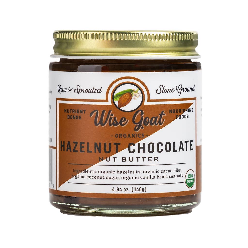 Wise Goat Organics LLC - Wholesale Nut butter - Chocolate Hazelnut Butter
