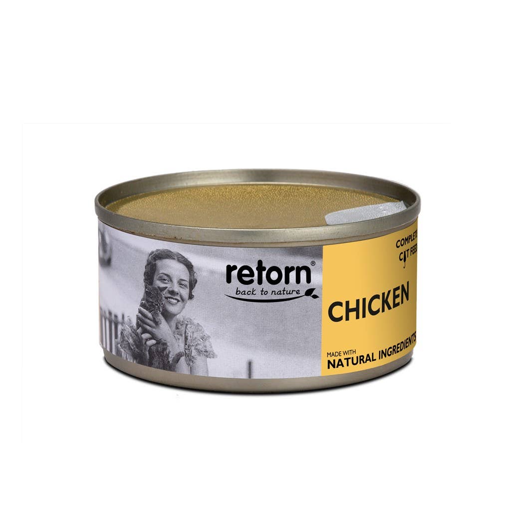POCURULL SL (Retorn) - Wholesale Voer - Kat - Retorn nat kattenvoer met kip in blikken3