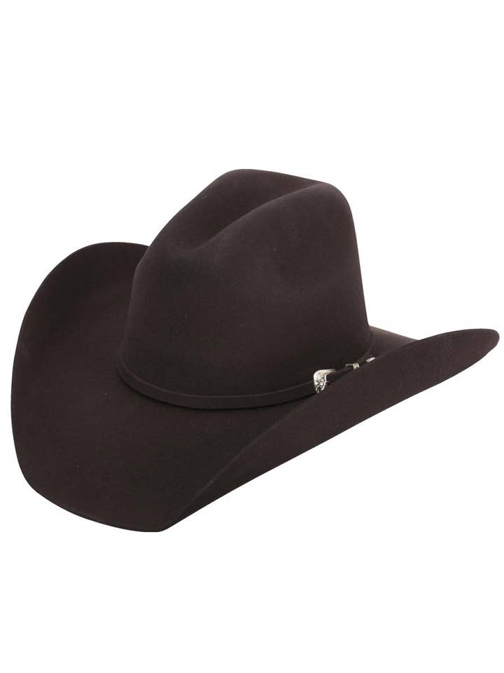 El General Felt Western Hat 50x Dark Brown 35008 for wholesale by El General Western Wear
