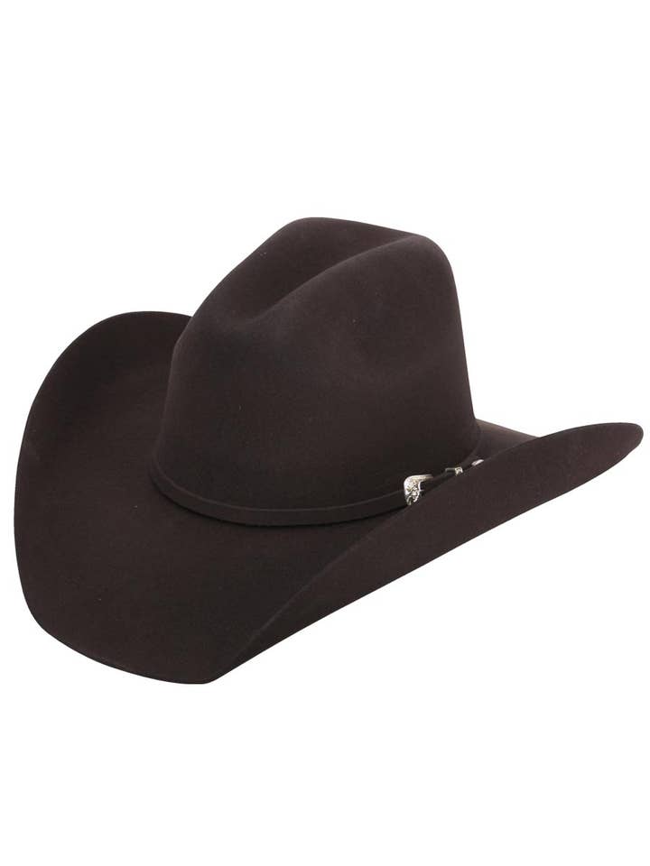 El General Felt Western Hat 50x Dark Brown 35008 for wholesale by El General Western Wear