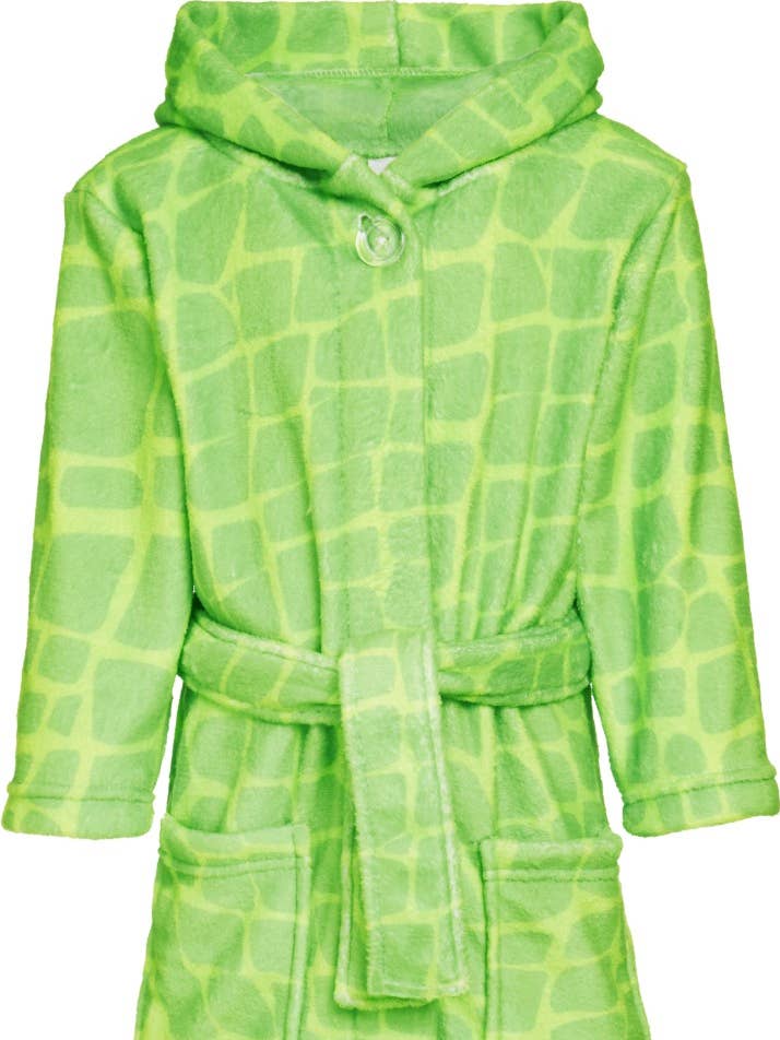 Accappatoio in pile Dino per la vendita all'ingrosso da parte di Playshoes GmbH