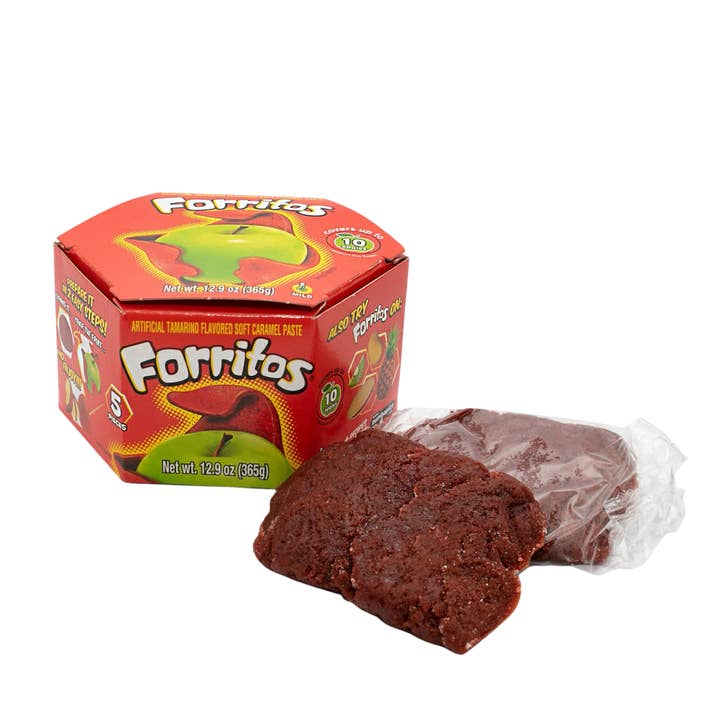 Carnival Candies & Ice Cream Inc. - Wholesale Gummy - Forritos Tamarindo Flavored Mexican Candy Apple Covering1