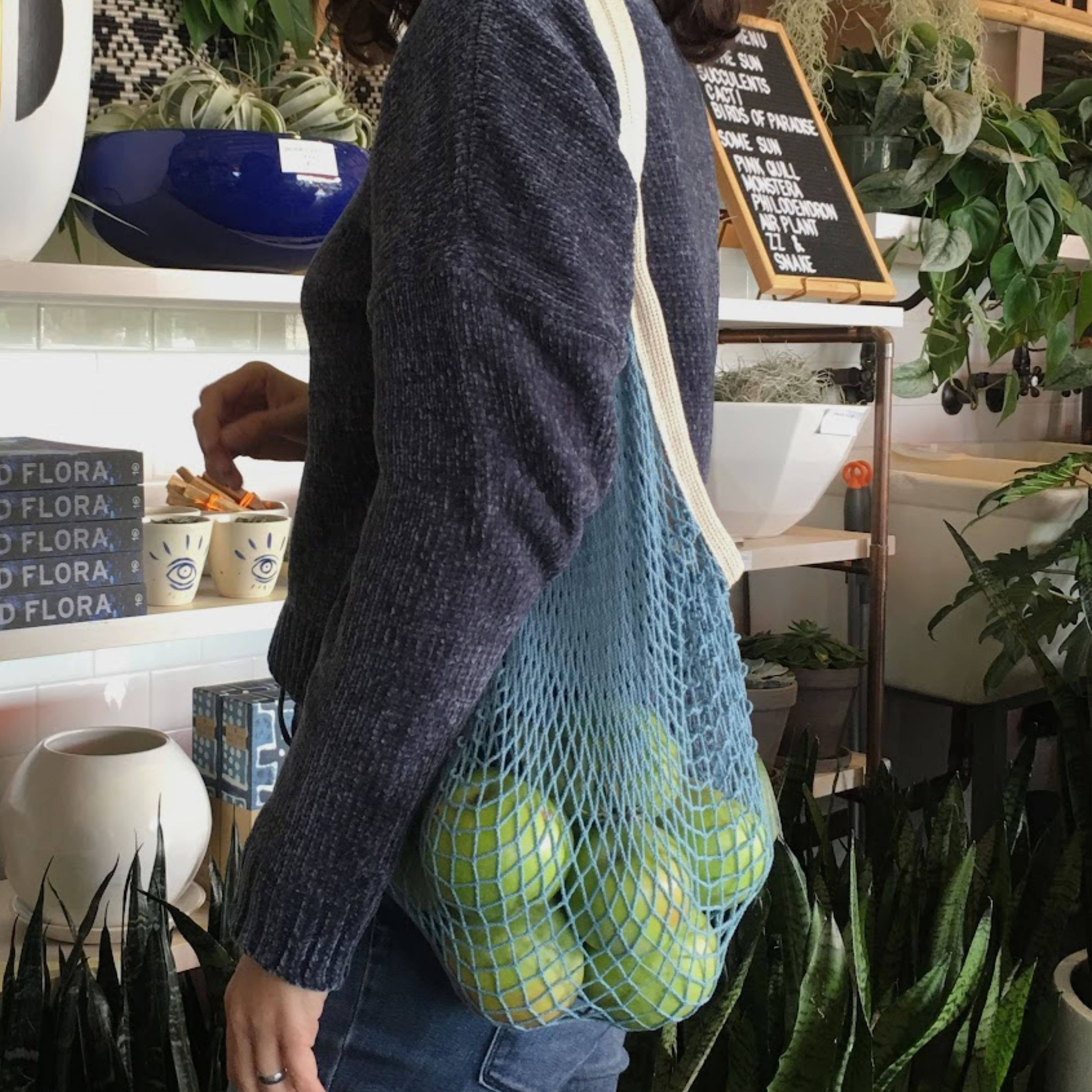 the french market bag no.2 in french blue for wholesale on Faire4