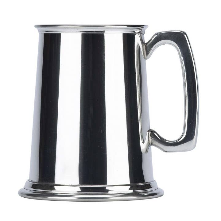 Friary Plain Fine English Pewter Tankard Beer Mug for wholesale by Pinnacle Peak Trading