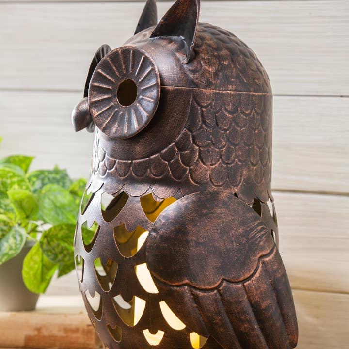 Evergreen Enterprises - Wholesale Outdoor Ornament/Decor - 18"H LED Owl6