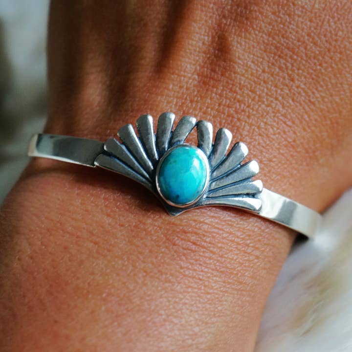 Prayer Turquoise Bracelet for wholesale by Sowell Jewelry