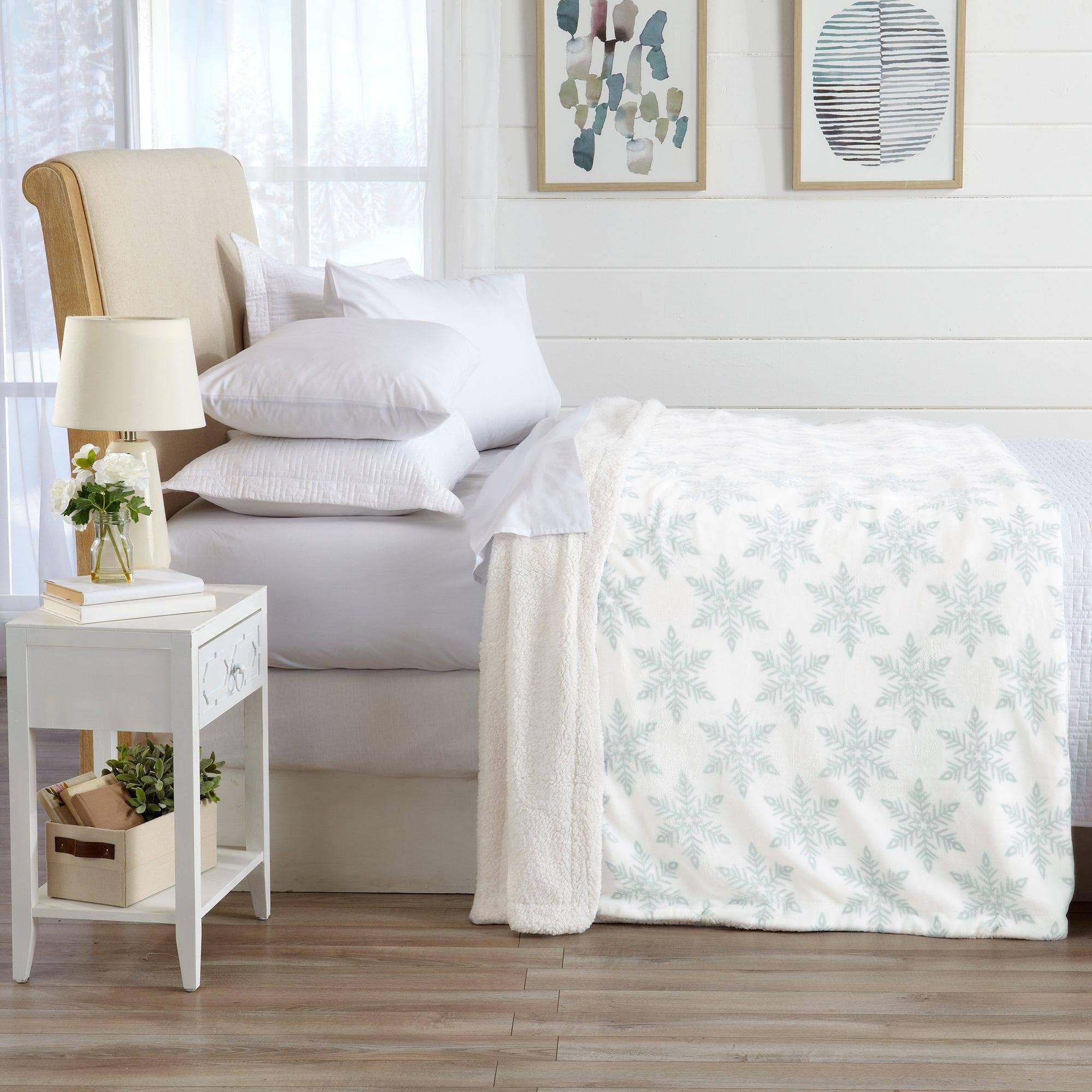 BH Collective - Wholesale Bedding Blanket - Bed Blanket - Velvet Plush & Sherpa Reverse - Kinsley120