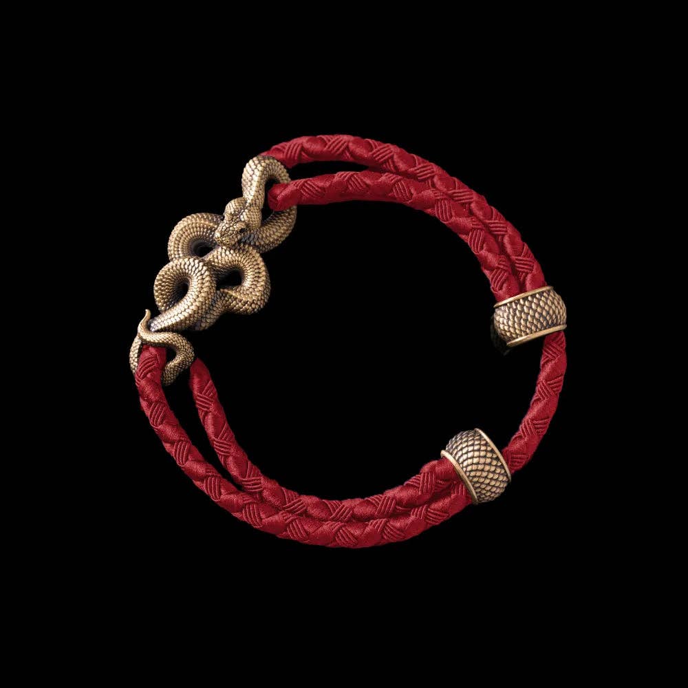 Coppertist.wu - Wholesale Woven/Braided Bracelet - Tree Boa Rope Bracelet - Brass30