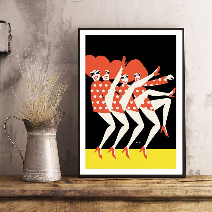 Sergeant Paper - Vendita all'ingrosso Stampa artistica - Stampa artistica di Paul Thurlby, Folies Bergères, Parigi3