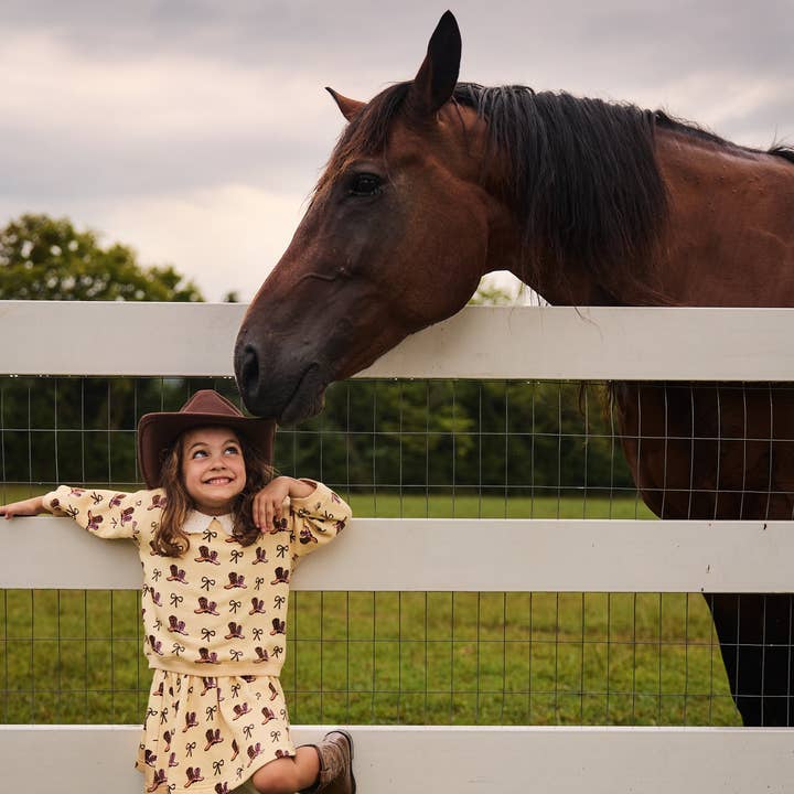 Twirly Skirt | Cowboy Boots for wholesale by Princess and Papa