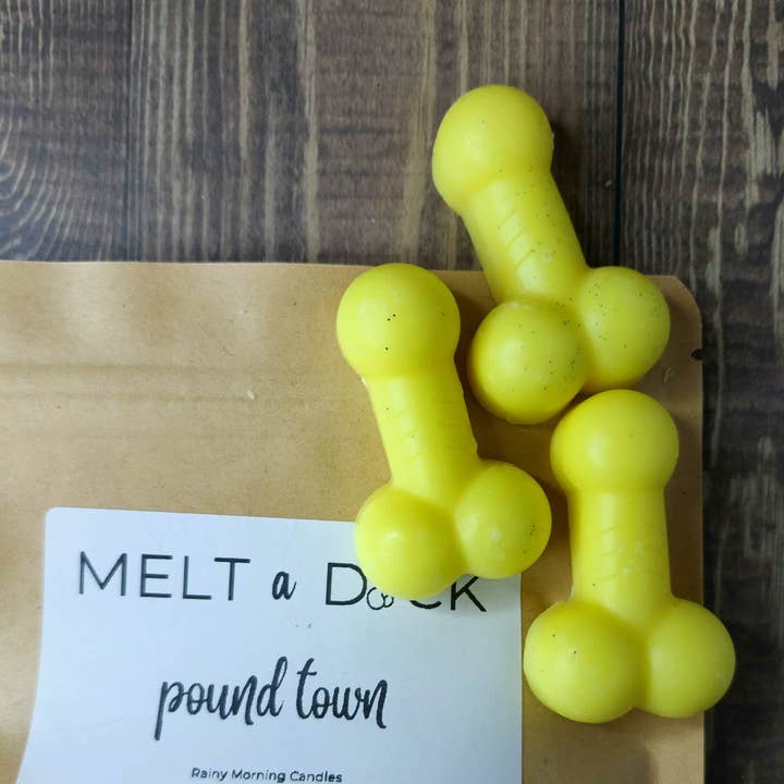 Rainy Morning Candles - Wholesale Wax Melt - Pound Town | Gag Gift NSFW Shaped Wax Melts2