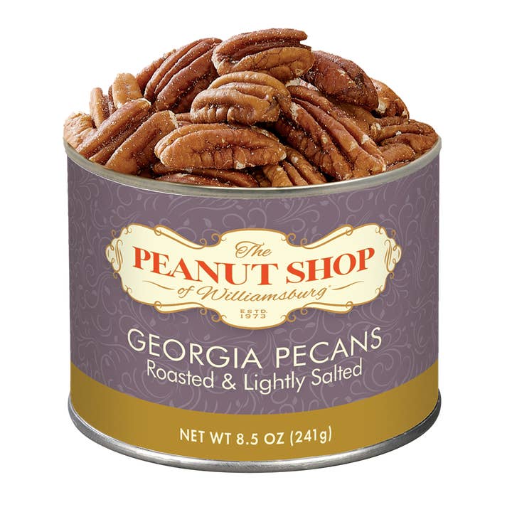 The Peanut Shop of Williamsburg - Wholesale Nuts - 9 oz. Roasted & Salted Pecans