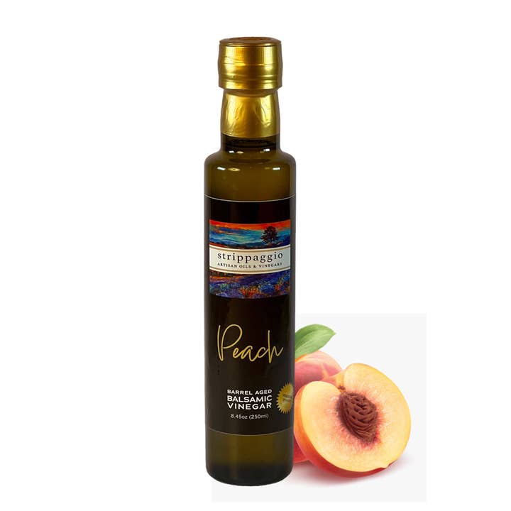 Peach Balsamic Vinegar for wholesale by Strippaggio