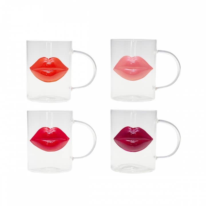 AULICA - Wholesale Coffee Mug - Mugs kiss - set of 4