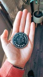 Vienna Design LLC - Venta al por mayor Pegatina - Pegatina «Puedo comprarme flores»1