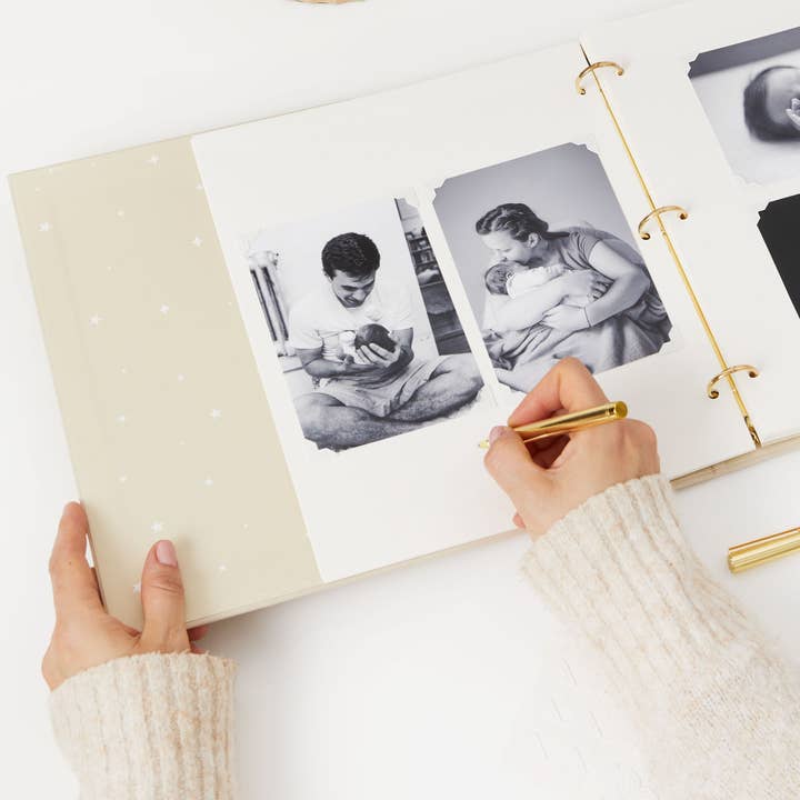 Blush And Gold – wholesale Fotoalbum - Barn och baby – Mitt första år (födelse till 1 år gammal) Safari - Fotoalbum