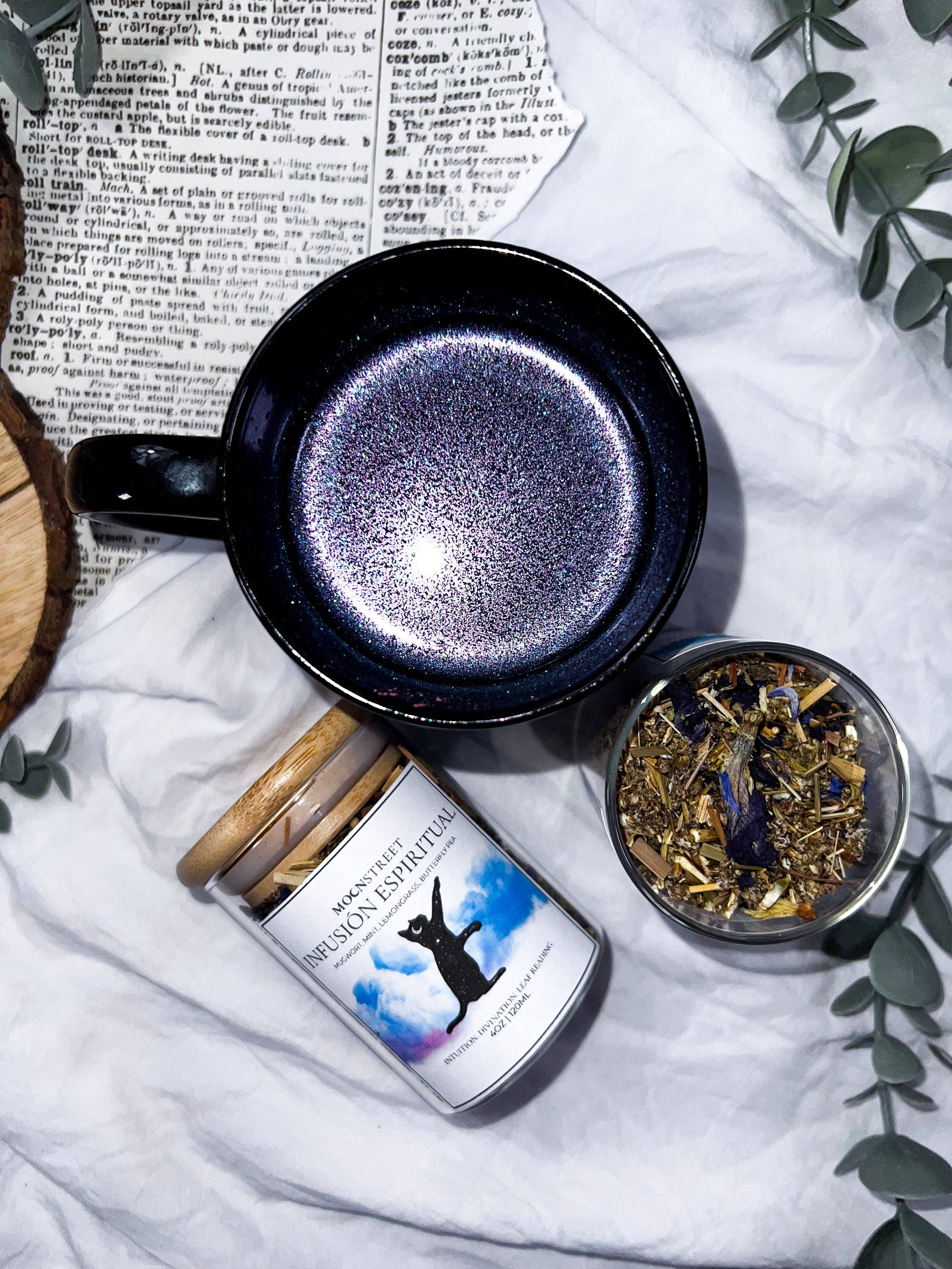 Moon Street Kits - Wholesale Loose Tea - Infusión Espiritual: Té de Hierbas con Glitter Comestible8