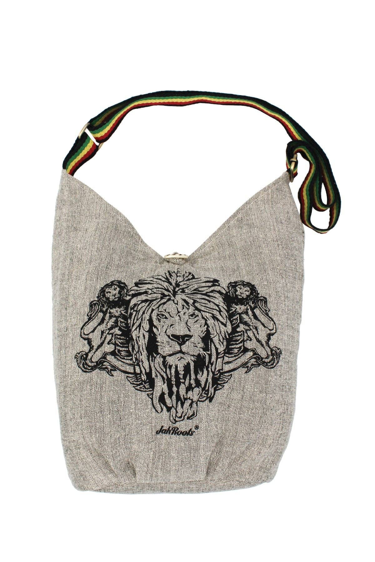 Lakhays Collection Inc. – wholesale Axelremsväska – Dam – Lion Of Judah Rasta Axelväska0