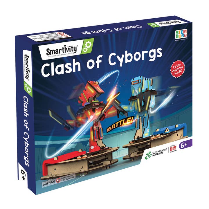 Inside Out Toys – wholesale Toy set – Kids – Smartivity Clash of Cyborgs1