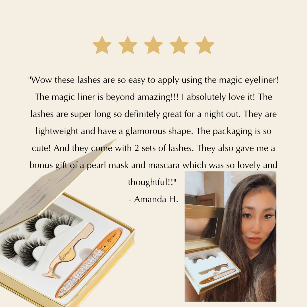 EpiLynx - Wholesale False/Fake Eyelashes - Natural False Eyelashes - No Glue Black Eyeliner and Lashes1